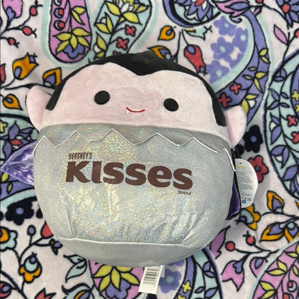 Squishmallows Hershey's Kisses Vampire Plush